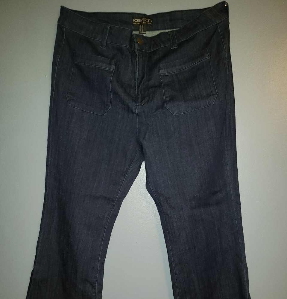 Dark flare trousers NWT